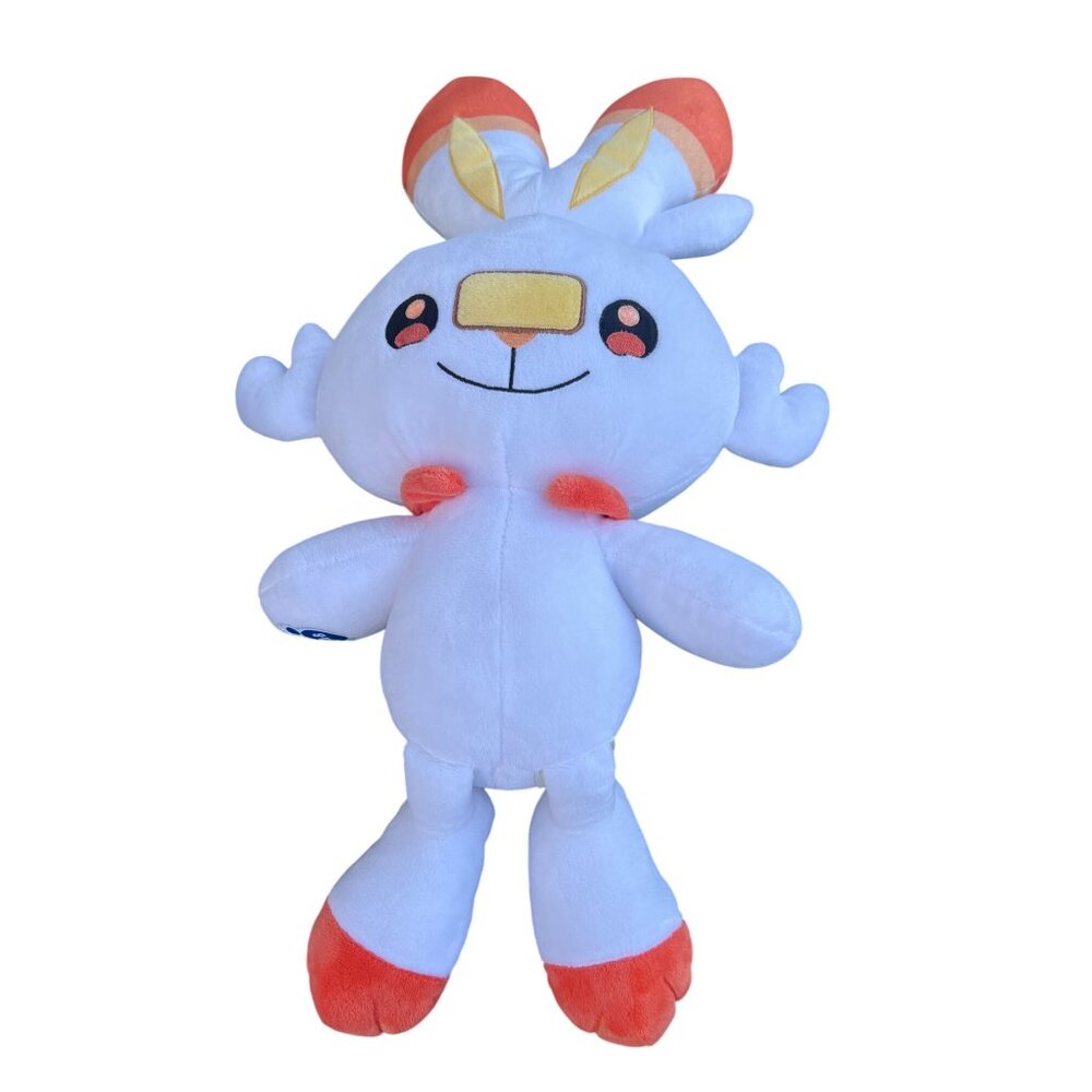 Pokemon Scorbunny Plush Toy By Build-A-Bear Workshop 24" No Sound Stuffed Animal